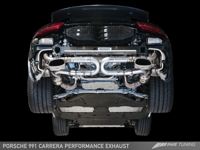 AWE Tuning 991 Carrera Performance Exhaust - Use Stock Tips-thumbmail-4
