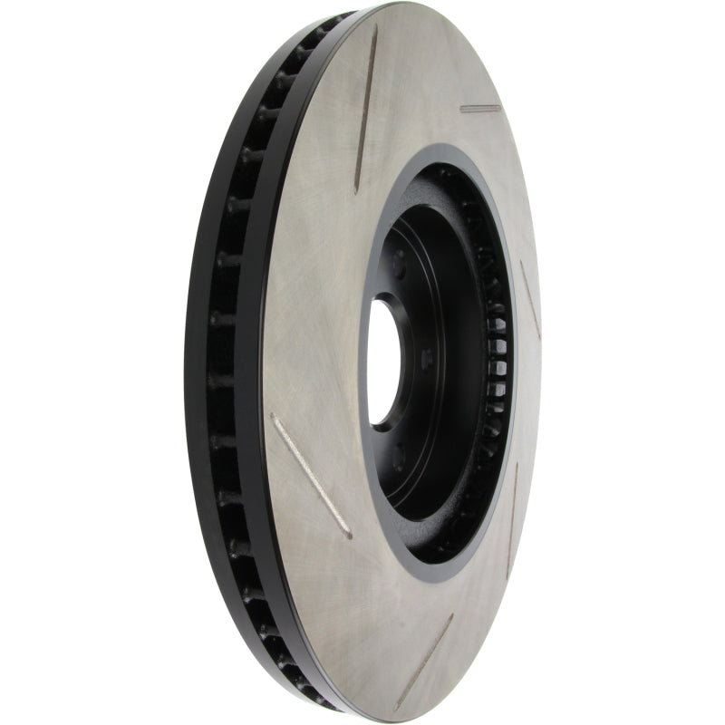 StopTech Power Slot Nissan 370z / Infiniti G37 SportStop Slotted Front Left Rotor-thumbmail-2