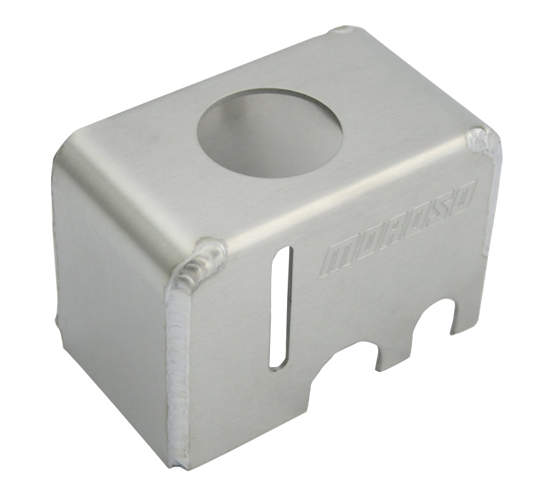 Moroso Mid 08-14 Ford Mustang Brake Reservoir Cover - Fabricated Aluminum-thumbmail-1
