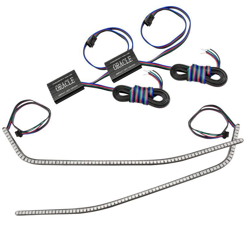 Oracle 16-21 Chevy Camaro Surface Mount DRL Modules - ColorSHIFT w/o Controller-thumbmail-4