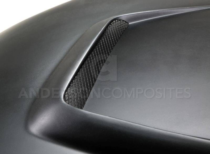 Anderson Composites 15-16 Ford Mustang (Excl. GT350/GT350R) Type-GR Fiberglass Hood-thumbmail-5