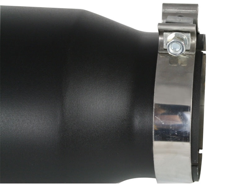 aFe MACH Force-XP 409 SS Right Side Single Wall Exhaust Tip 5in Inlet x 7in Outlet x 15in L-thumbmail-8