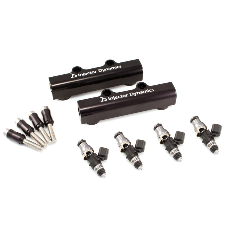 Injector Dynamics 2600-XDS Injectors - 04-06 Subaru WRX STi - Top Feed Conversion Kit (Set of 4)-thumbmail-1