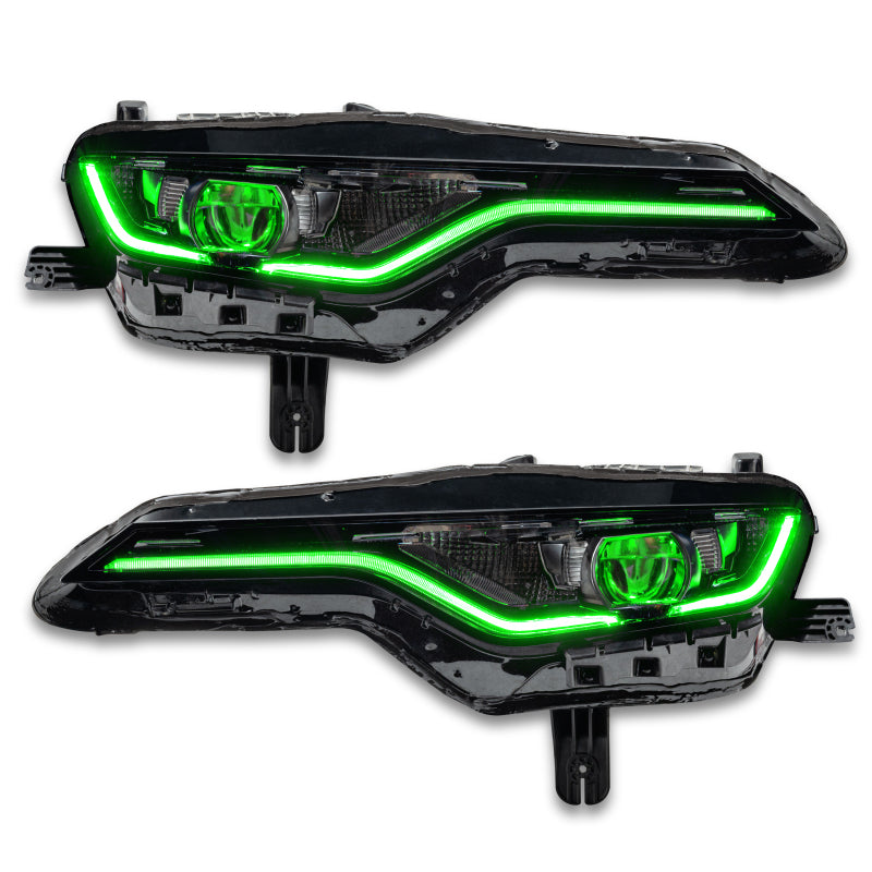 Oracle 19-21 Chevy Camaro SS/RS RGBW+A Headlight DRL Upgrade Kit - ColorSHIFT-thumbmail-15