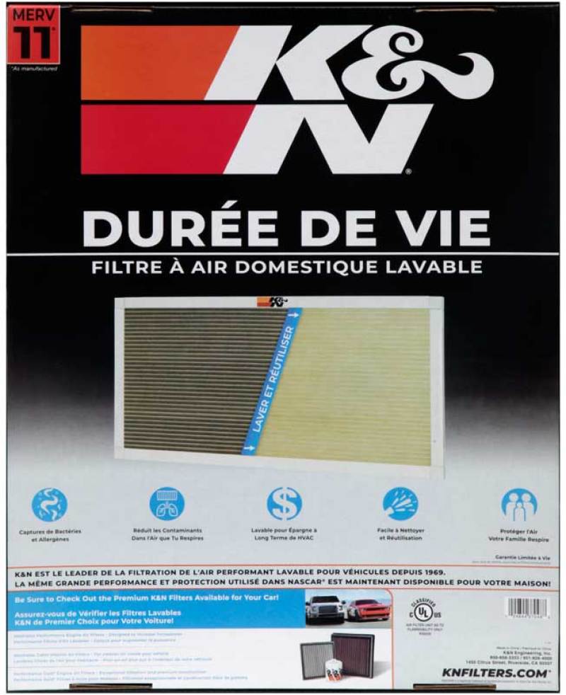 K&N HVAC Filter - 16 x 20 x 1-thumbmail-8