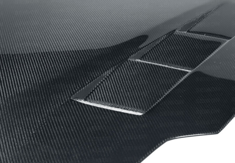 Seibon 07-08 Nissan 350z TS-style Carbon Fiber Hood-thumbmail-4
