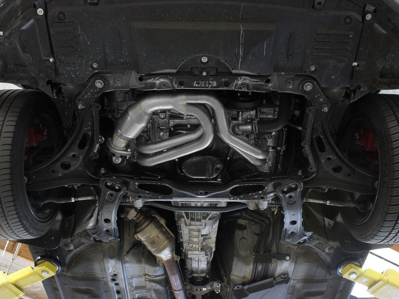 aFe 12-17 Toyota 86 / FRS / BRZ Twisted Steel 304 Stainless Steel Long Tube Header w/ Cat-thumbmail-2