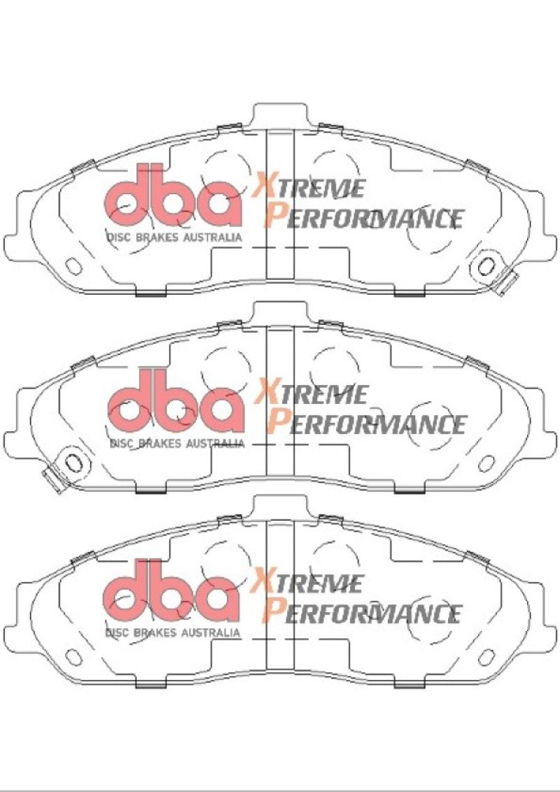 DBA 97-06 Corvette (Incl C5 Z06) XP650 Front Brake Pads-thumbmail-2