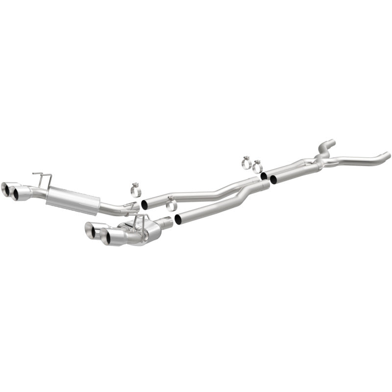 MagnaFlow 13 Chevy Camaro V8 6.2L S/C Quad Split Rear Exit Cat Back Perf Exhaust-thumbmail-2