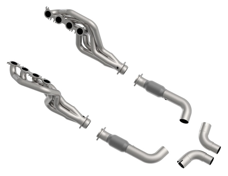Kooks 2020 Mustang GT500 5.2L 2in x 3in SS Headers w/GREEN Catted Connection Pipe-thumbmail-20