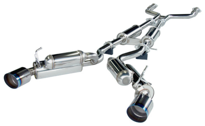 HKS 08 Infiniti G37 Coupe Dual Hi-Power Titanium Tip Catback Exhaust-thumbmail-2