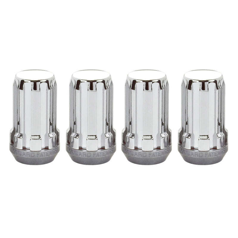 McGard SplineDrive Lug Nut (Cone Seat) M14X1.5 / 1.648in. Length (4-Pack) - Chrome (Req. Tool)-thumbmail-7
