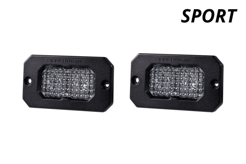 Diode Dynamics Stage Series 2in LED Pod Sport - White Combo Flush RBL (Pair)-thumbmail-7