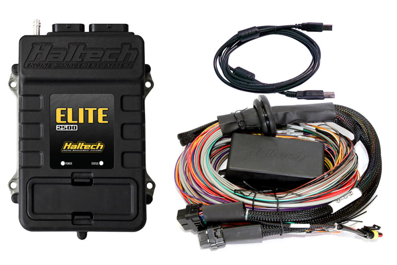 Haltech Elite 2500 16ft Premium Universal Wire-In Harness ECU Kit-thumbmail-3