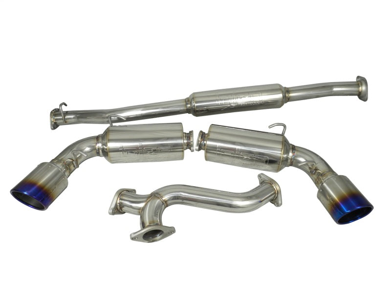 Injen 13-20 Subaru BRZ/Toyota 86 2.0L 4cyl SS CB Exhaust w/ Dual Injen Embossed Muffler-thumbmail-3