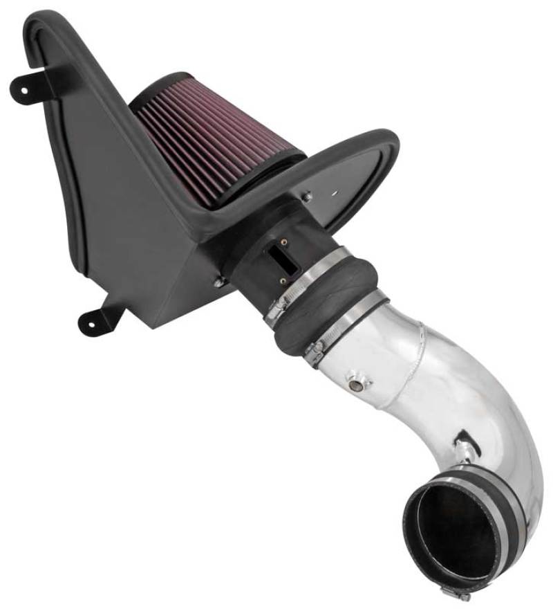 K&N 2016 Chevy Camaro SS 6.2L V8 F/I Typhoon Intake System-thumbmail-8