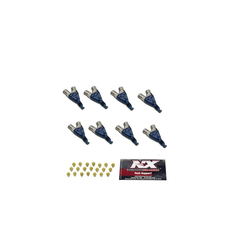 Nitrous Express Piranha Nozzles 8 Cyl (Incl All HP Settings)-thumbmail-2