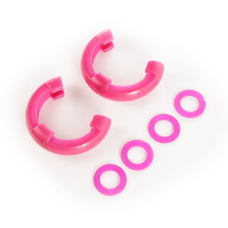 Rugged Ridge Pink 3/4in D-Ring Isolator Kit-thumbmail-2