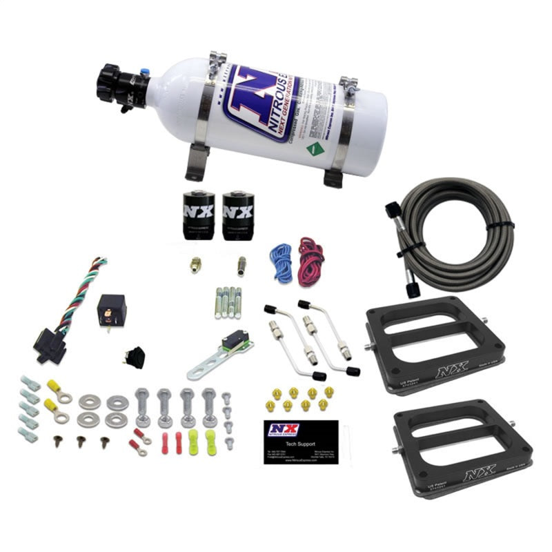 Nitrous Express Dual/Dominator/Alcohol Nitrous Kit (50-300HP) w/5lb Bottle-thumbmail-2