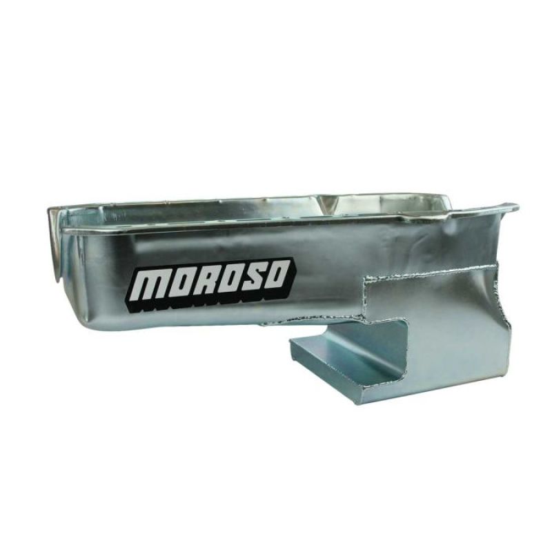Moroso 80-85 SBC w/Passengers Side Dip Stick Dart SHP Chevy II Oil Pan-thumbmail-1