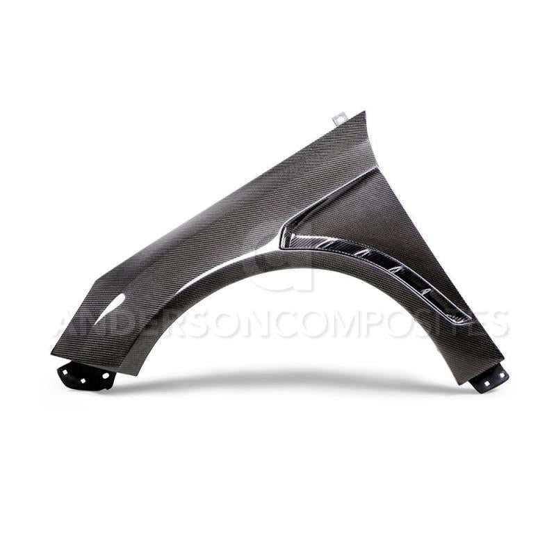 Anderson Composites 2016+ Focus Type-GR Vented Carbon Fiber Fenders .04in Wider (Pair)-thumbmail-2