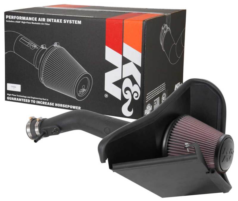 K&N 63 Series AirCharger Performance Intake 17-18 Ford Edge L4-2.0L F/I-thumbmail-11