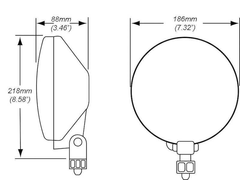 Hella Headlamp FF-ZF 0/180GR MG12 1F7-thumbmail-9