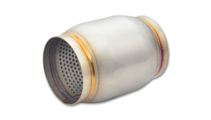Vibrant SS Race Muffler 3in inlet/outlet x 5in long-thumbmail-2