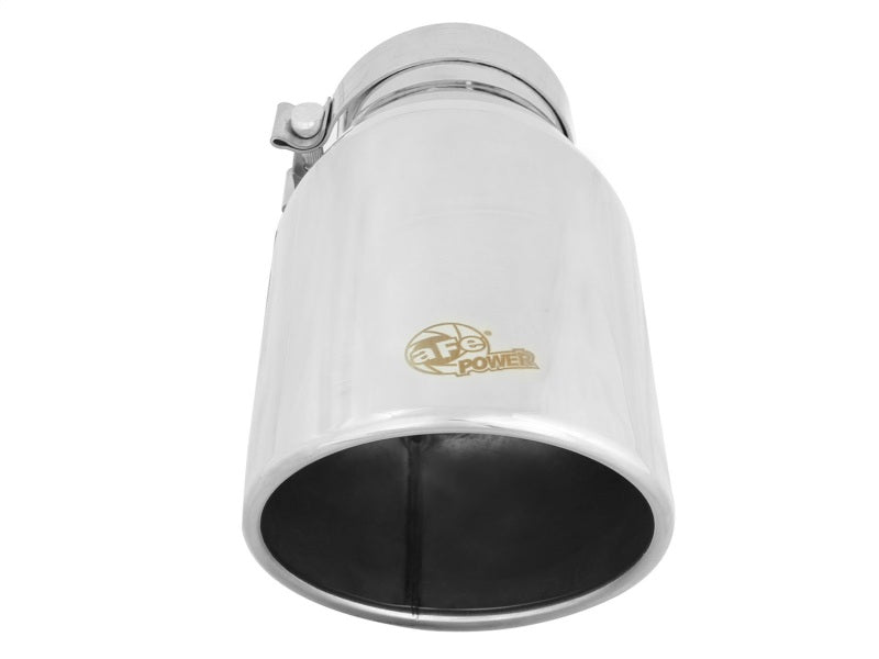 aFe Diesel Exhaust Tip Bolt On Polished 4in Inlet x 6in Outlet x 12in Length-thumbmail-7