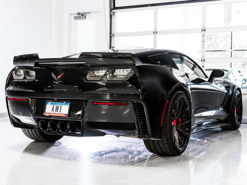 AWE Tuning 14-19 Chevy Corvette C7 Z06/ZR1 Touring Edition Axle-Back Exhaust w/Black Tips-thumbmail-12