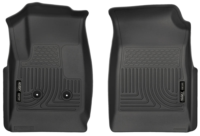 Husky Liners 15 Colorado Crew Cab/Ext Cab WeatherBeater Black Front Floor Liner-thumbmail-3