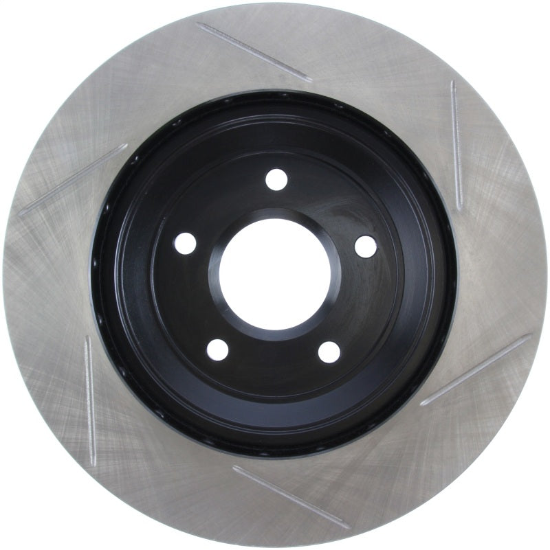 StopTech Power Slot 97-04 Chevy Corvette / 04 & 08 Cadillac XLR/XLR-V Front Right Slotted Rotor-thumbmail-6