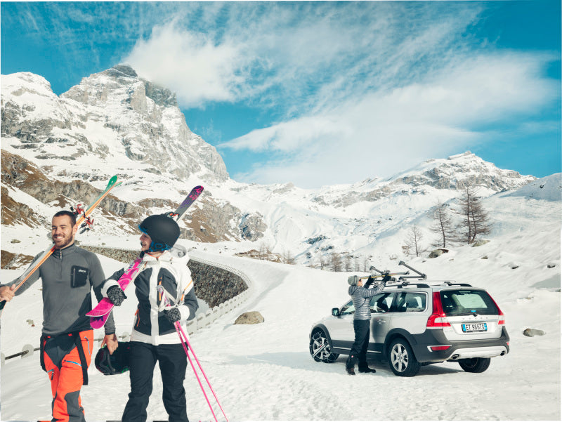 Thule SnowPack L Ski/Snowboard Rack (Up to 6 Pair Skis/4 Snowboards) - Black/Silver-thumbmail-17