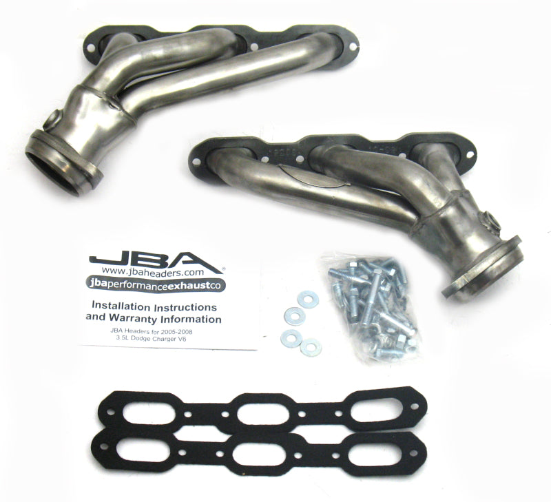 JBA 05-10 Chrysler 3.5L V6 1-5/8in Primary Ti Ctd Cat4Ward Header-thumbmail-2