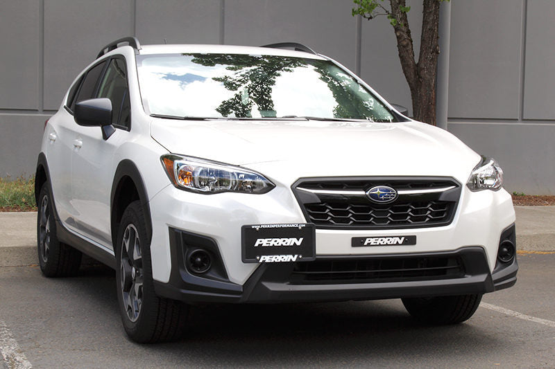 Perrin 2018+ Subaru Crosstrek Black License Plate Delete-thumbmail-2