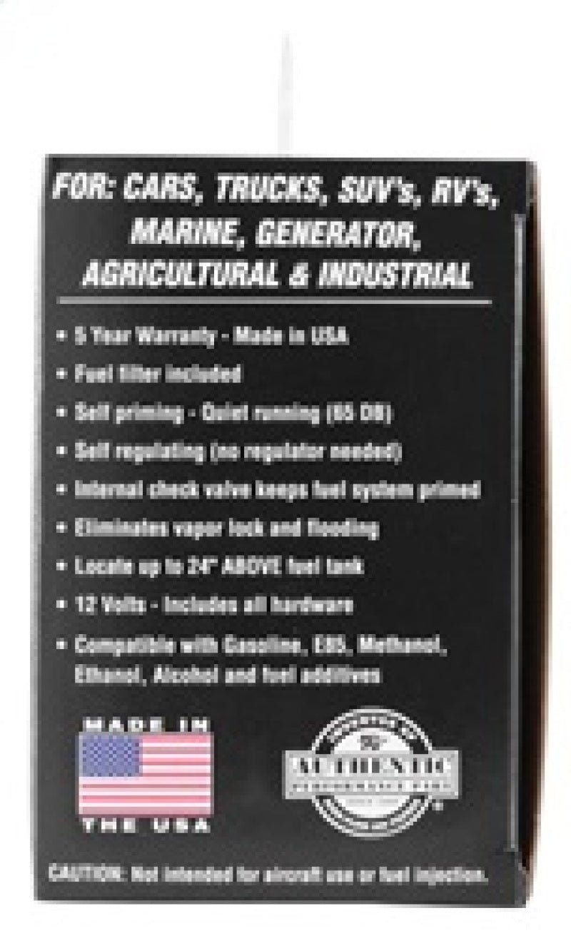 K&N Performance Electric Fuel Pump 1-2 PSI-thumbmail-11