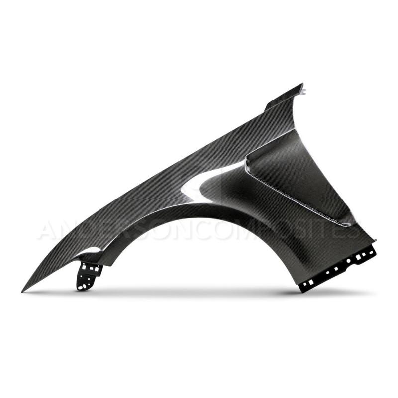 Anderson Composites 15-16 Ford Mustang GT 350 Style Carbon Fiber Front Fenders-thumbmail-7