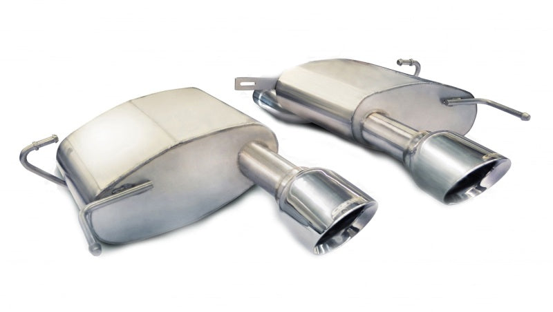 Corsa 11-13 Cadillac CTS Coupe V 6.2L V8 Polished Sport Axle-Back Exhaust-thumbmail-1