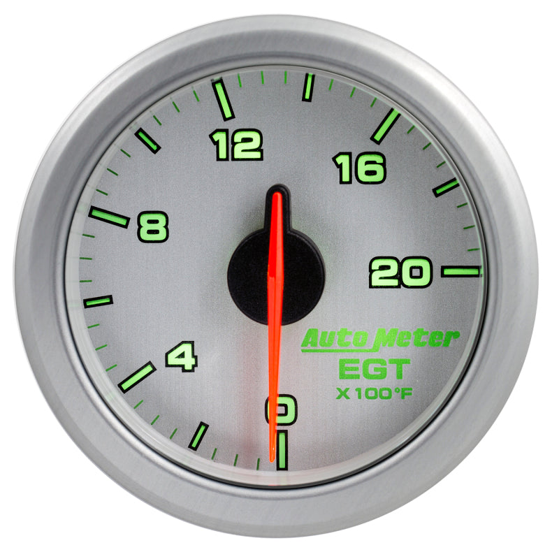Autometer Airdrive 2-1/16in EGT Gauge 0-2000 Degrees F - Silver-thumbmail-7