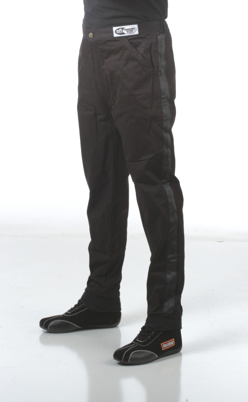 RaceQuip Black SFI-1 1-L Pants Medium-thumbmail-1