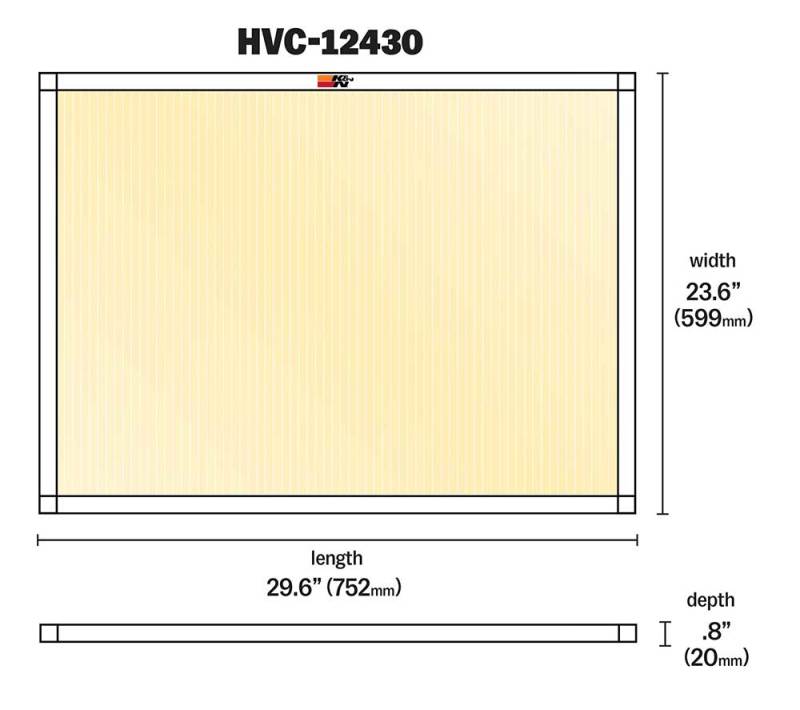 K&N HVAC Filter - 24 x 30 x 1-thumbmail-11