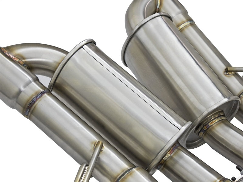 aFe MACHForce XP 3in-2 1/2in Axle Back 304SS Exhaust w/ Polished Tips 15-17 Chevy Corvette Z06-thumbmail-12