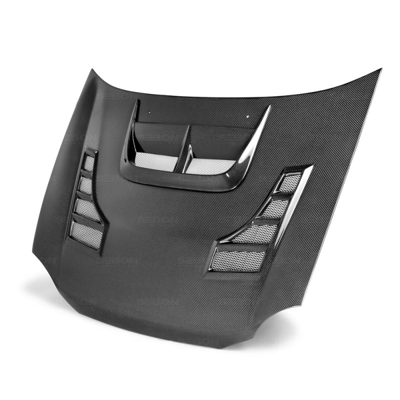 Seibon 02-03 Subaru WRX CW Carbon Fiber Hood-thumbmail-6