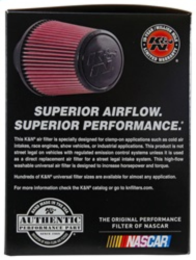 K&N Universal Air Filter (4in. Flange / 6in. Base OD / 4-5/8in. Top OD / 6in. Height)-thumbmail-19