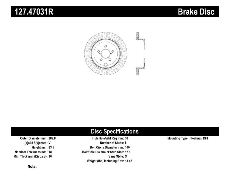 StopTech Slotted & Drilled Sport Brake Rotor-thumbmail-8