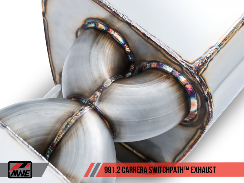 AWE Tuning Porsche 911 (991.2) Carrera / S SwitchPath Exhaust for PSE Cars - Chrome Silver Tips-thumbmail-12