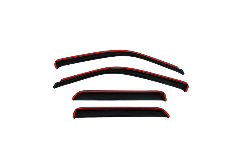 AVS 06-10 Dodge Charger Ventvisor In-Channel Front & Rear Window Deflectors 4pc - Smoke-thumbmail-14
