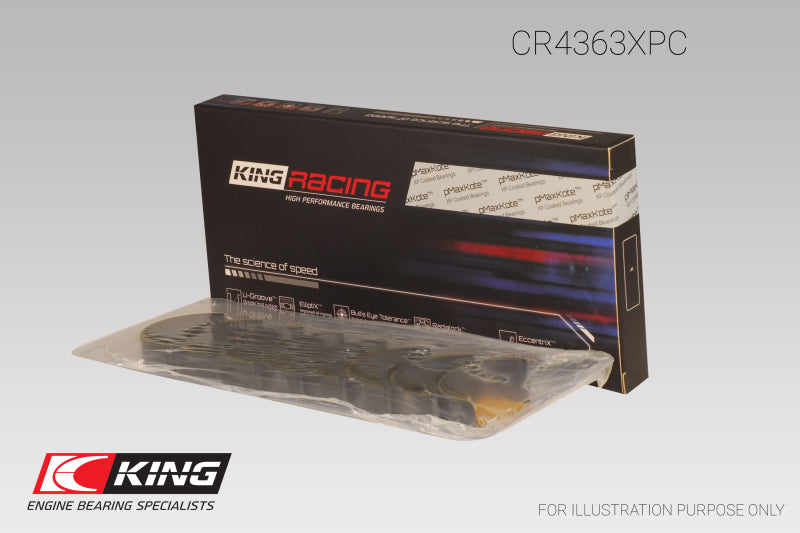 King GM 134 DOHC Ecotec 2.2L Connecting Rod Bearing Set-thumbmail-3