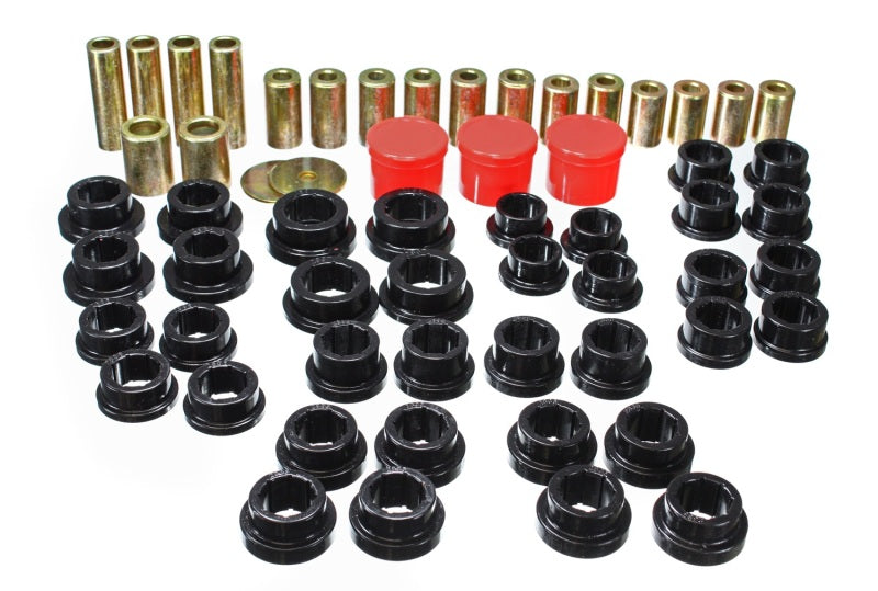 Energy Suspension 02-09 350Z / 03-07 Infiniti G35 Coupe Black Rear Control Arm Bushing Set-thumbmail-3
