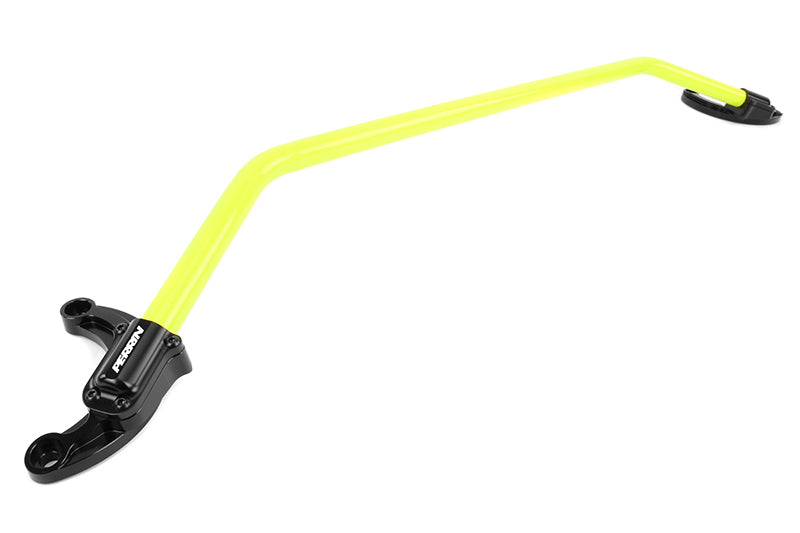 Perrin 08-16 WRX/STi Front Neon Yellow Strut Brace-thumbmail-4